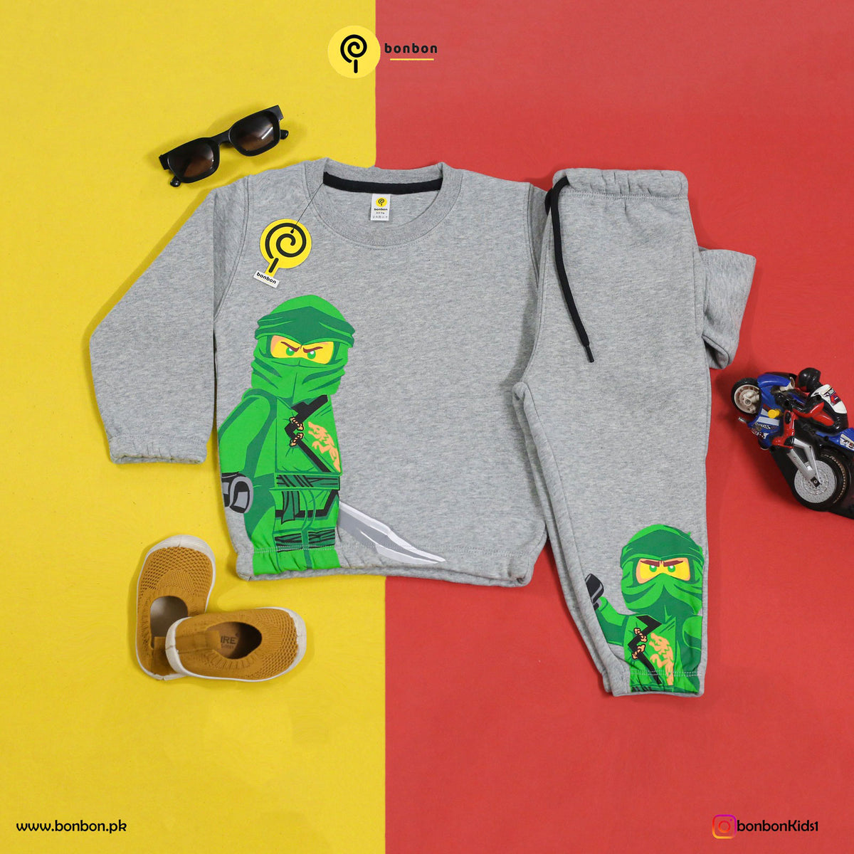 Ninjago grey tracksuit