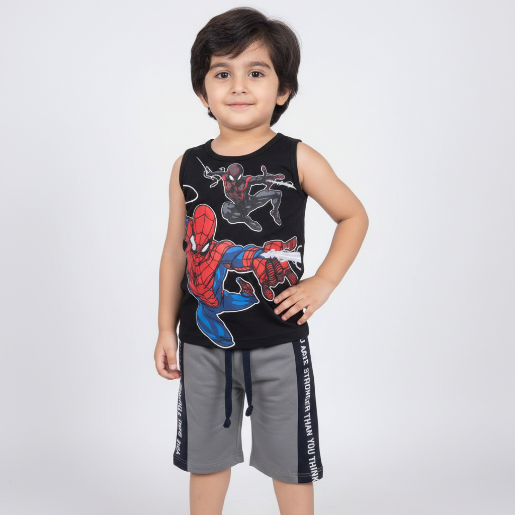 Spider-Man Stronger Grey Set