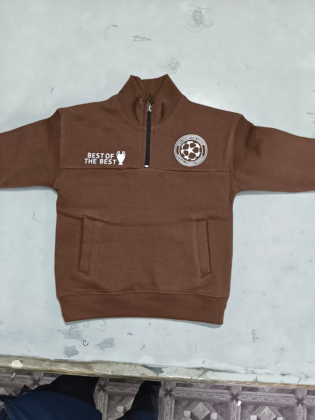 Kick Off Mock-Neck Set