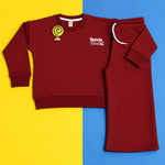 Load image into Gallery viewer, Matcha Crew Maroon Tracksuit
