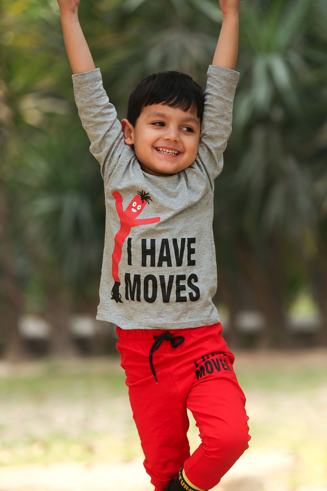 Moves grey full sleeves tee