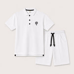 Load image into Gallery viewer, White Polo Set
