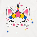 Load image into Gallery viewer, Unicorn-Cat Full-Sleeves PJ's
