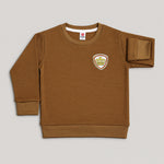 Load image into Gallery viewer, Royal Crown Camel Sweatshirt front view
