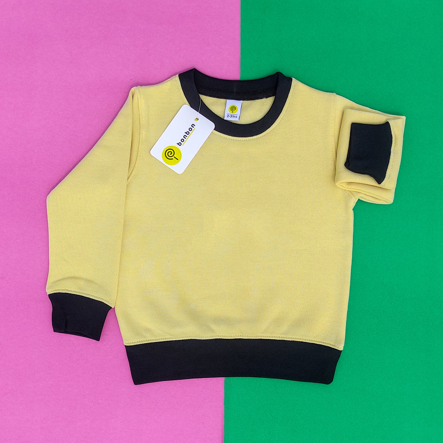 Solid Cream Sweatshirt