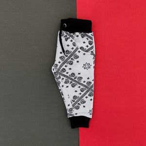 Indian White All-Over Printed Trousers
