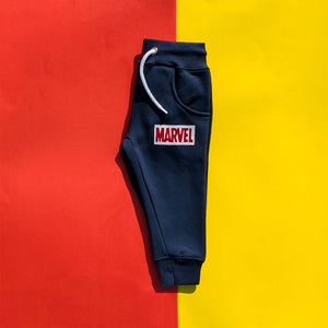 Marvel Navy Trousers