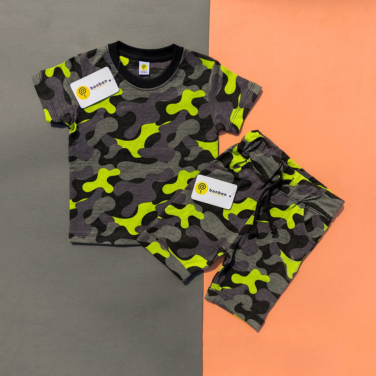 Camo All-Over Printed Twinset